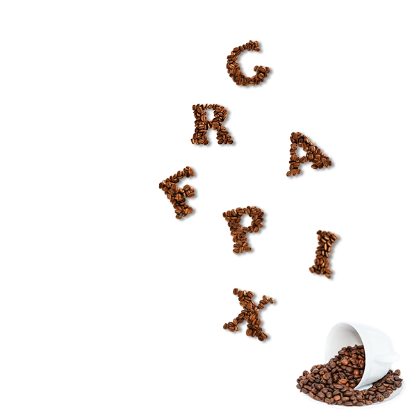 Logo Grafpix Coffe